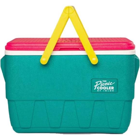 Igloo Special Edition 25 Quart Picnic Basket Hard Side Insulated Cooler - Picture 1 of 6